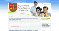 Desktop Screenshot of gopslubartow.pl